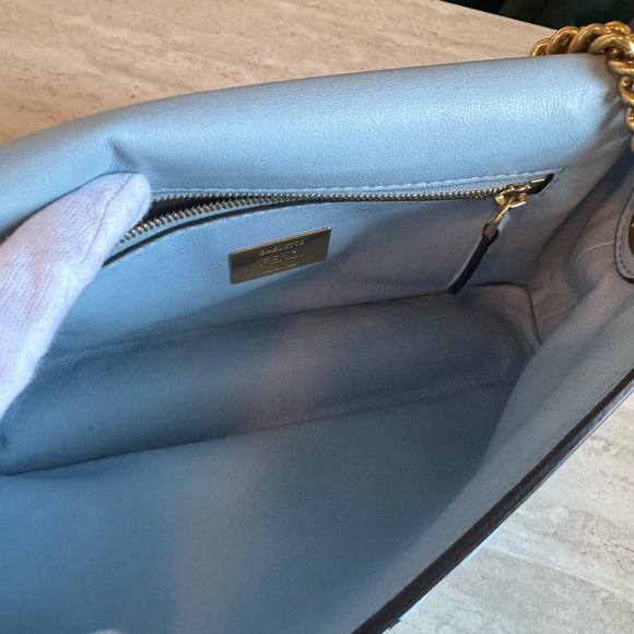 Fendi Embossed Midi Chain Baguette Bag - Picture 6 of 6